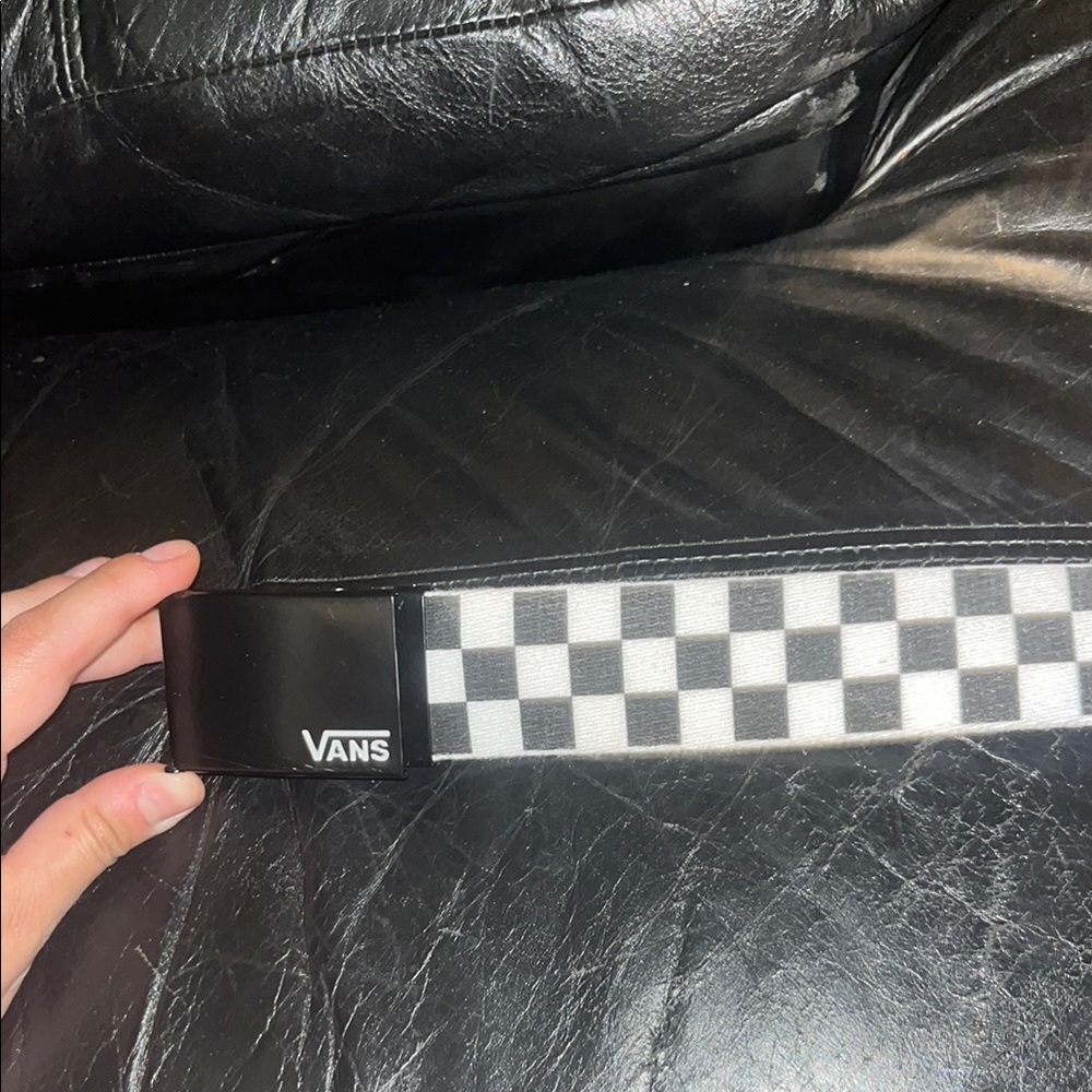 Vans Monochrome Checkered Belt